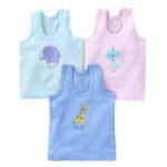 REVOLTEK Presents Baby/Kids Cotton Printed Vest/Innerwear/ganji/baniyan/Sando/Undershirts Multicolour