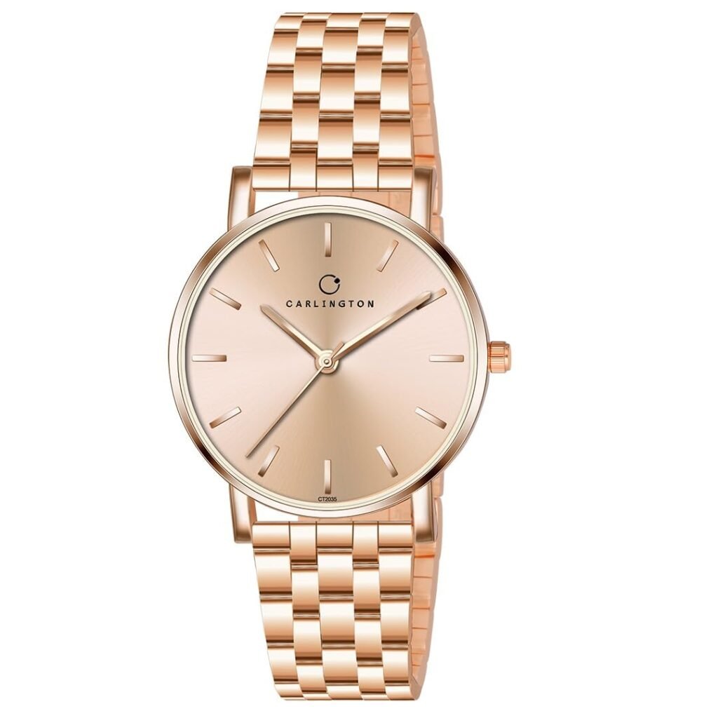 Carlington Iconic Analog Watches for Women with Premium Stainless Steel Strap – CT 2035 Carlington Iconic Analog Watches for Women with Premium Stainless Steel Strap – CT 2035