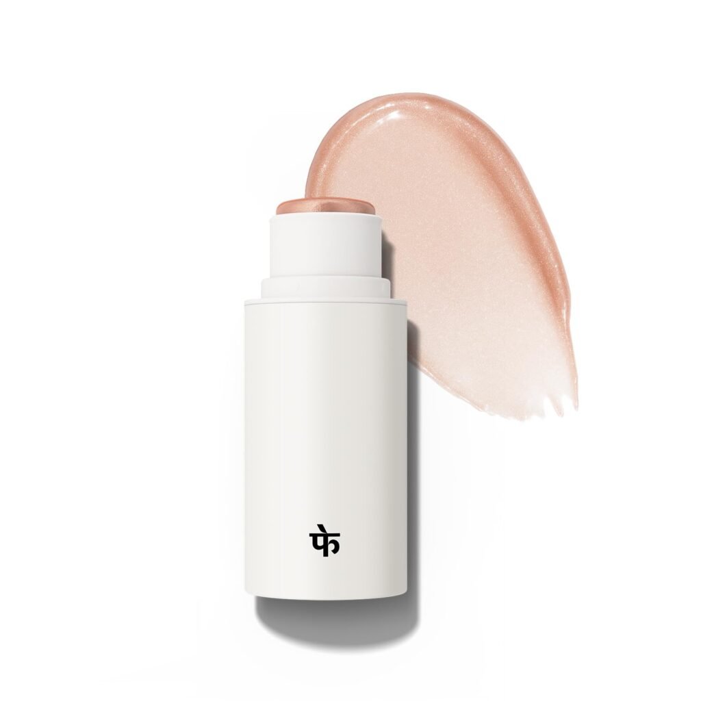 FAE Beauty Mirror Glaze – Glass Balm Illuminator | Dewy, High Shine Illuminating Multi Stick | Long Wear | For high-shine, glassy glow | Made with LumiPearl Technology, Hyaluronic Acid, Marula Oil | Shade – Lunar