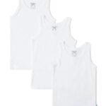 Jockey 3320 Boys Super Combed Cotton Round Neck Sleeveless Vest (Pack of 3)