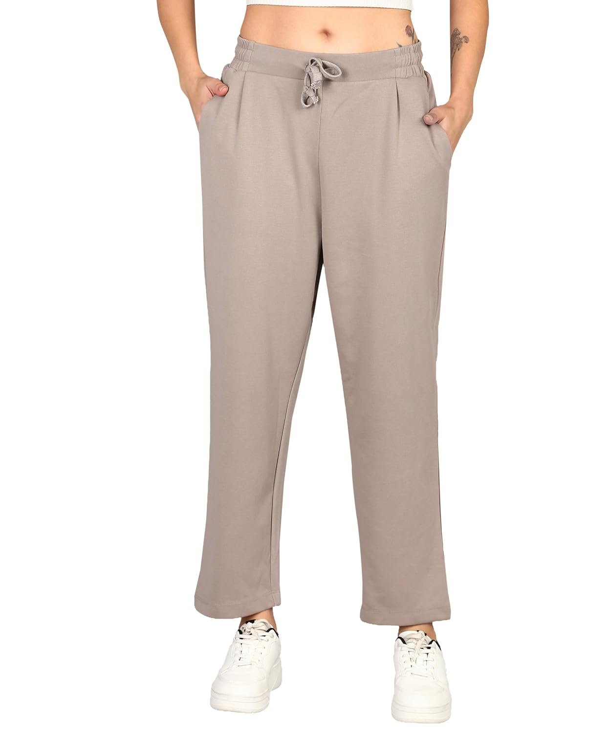 Alan Jones Clothing Women Relax Fit Ankle Length Trouser Jogger | Casual Lounge & Travel Wear Alan Jones Clothing Women Relax Fit Ankle Length Trouser Jogger | Casual Lounge & Travel Wear