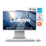 Lenovo IdeaCentre AIO 13th Gen Core™ i3-1315U 24″ FHD IPS (8GB RAM/512GB SSD/Windows11/Office 24/3Wx2 Harman Speakers/Wireless EOS Keyboard & Mouse, Cloud Grey), F0HN00PGIN All-in-One Desktop