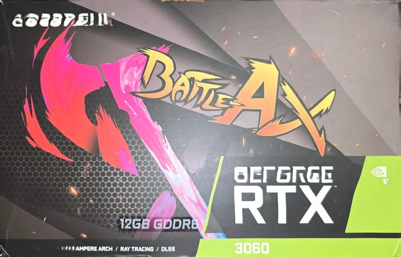 3060 Battle AX Triple Fan 12GB GDDR6 3060 Battle AX Triple Fan 12GB GDDR6
