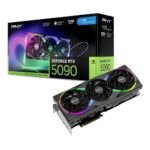 PNY GeForce RTX 5090 Epic-X ARGB™ Overclocked Triple Fan Gaming Graphics Card – VCG509032TFXXPB1-O