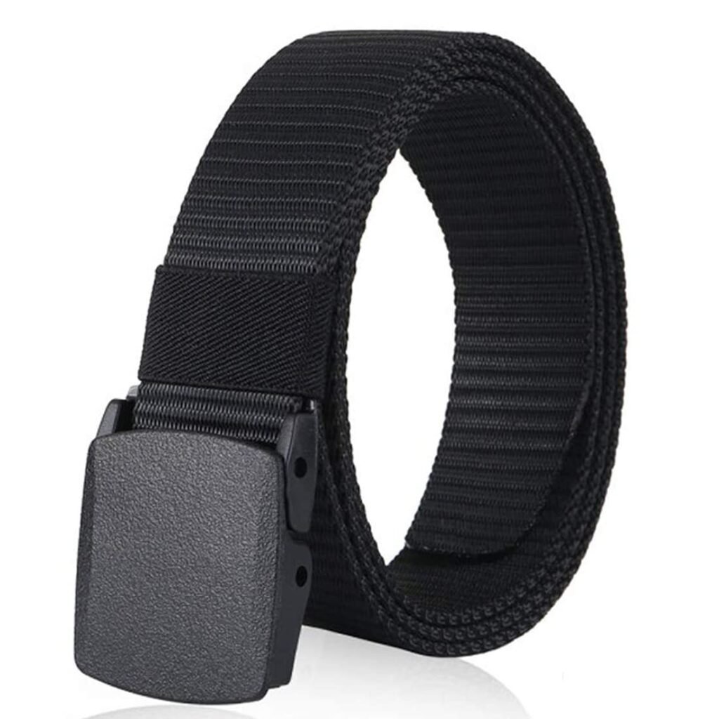 ZORO Men’s Nylon Fabric Belt for Men, Plastic Flap Buckle, fits on upto 40 inches waist size ZORO Men’s Nylon Fabric Belt for Men, Plastic Flap Buckle, fits on upto 40 inches waist size