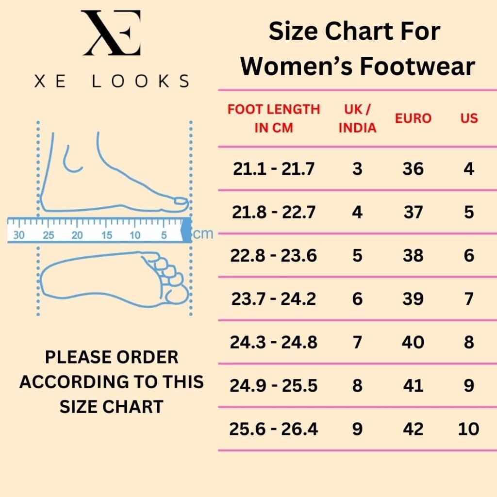 XE Looks Women’s Sandals with Stylish Block Heel | Glittery Side Strap & Secure Back Support | Comfort Cushion Sole for Long Wear | Trendy Design Heels For Girls & Women