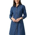 ADDYVERO Women Balloon Sleeve Viscose Rayon Fit & Flare Printed Dress Detailing Above Knee/Mini