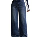Nifty Women’s Denim Stretchable High Waist Baggy Jeans for Women