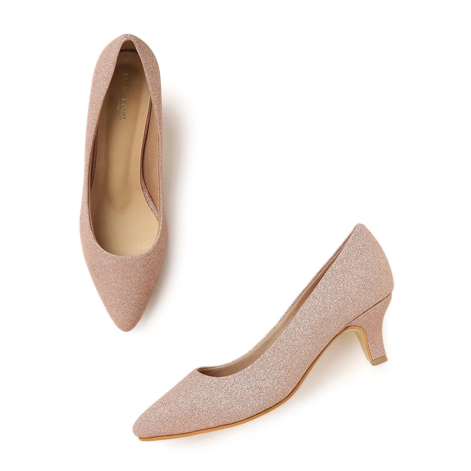 Marc Loire Women Solid Pumps Heels for Office, Party and Formal Occasions