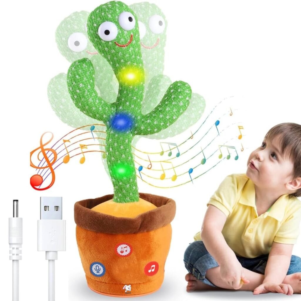 Storio Rechargeable Toys Talking Cactus Baby Toys for Kids Dancing Cactus Toys Can Sing Wriggle & Singing Recording Repeat What You Say Funny Education Toys for Children Playing Home Decor for Kids Storio Rechargeable Toys Talking Cactus Baby Toys for Kids Dancing Cactus Toys Can Sing Wriggle & Singing Recording Repeat What You Say Funny Education Toys for Children Playing Home Decor for Kids