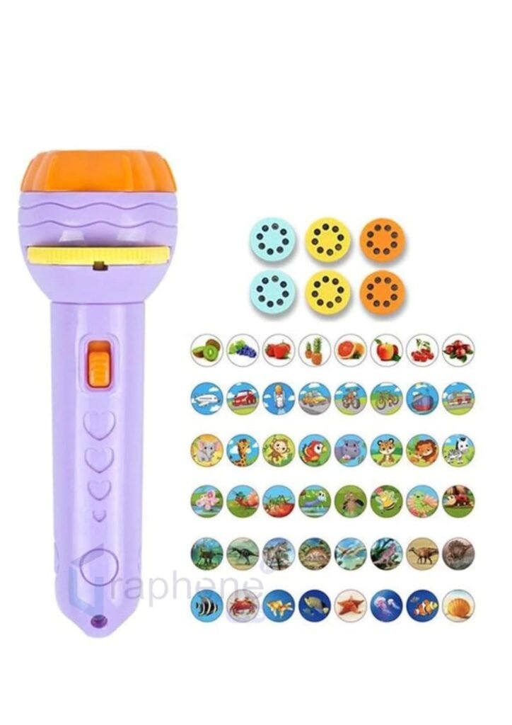 Graphene Bedtime Fun Kids Slide Projector Torch, Premium ABS Materials, Easy-to-Use Interchangeable Slides, Versatile Flashlight for Nighttime Safety, The Perfect Sleep Companion for Children Graphene Bedtime Fun Kids Slide Projector Torch, Premium ABS Materials, Easy-to-Use Interchangeable Slides, Versatile Flashlight for Nighttime Safety, The Perfect Sleep Companion for Children