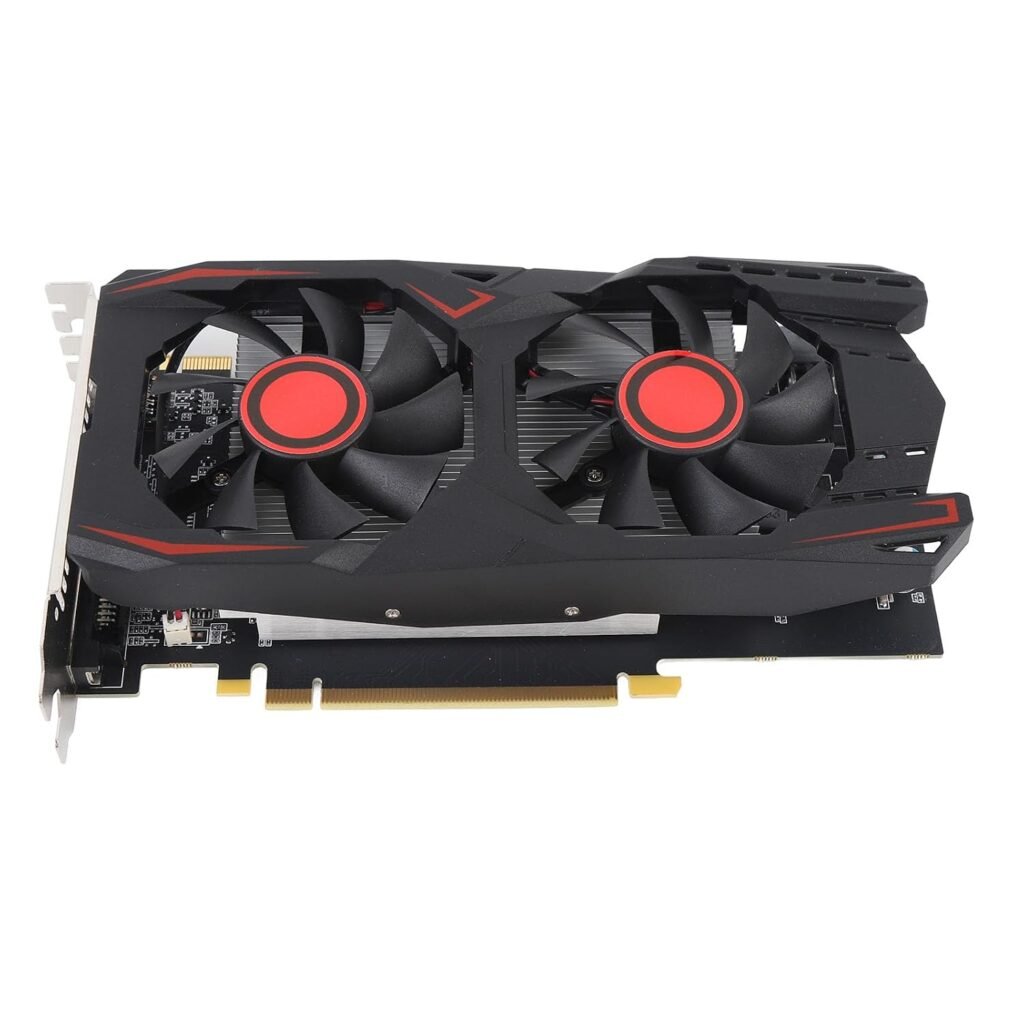 Graphics Card 6GB GDDR5, Dual Freeze Fans Video with DVI VGA Ports, 192BIT Double Fan PCIE 2.0 16X Slot Supports DVI VGA HD Multimedia Interface Gaming Video Card Graphics Card 6GB GDDR5, Dual Freeze Fans Video with DVI VGA Ports, 192BIT Double Fan PCIE 2.0 16X Slot Supports DVI VGA HD Multimedia Interface Gaming Video Card