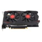 Graphics Card 6GB GDDR5, Dual Freeze Fans Video with DVI VGA Ports, 192BIT Double Fan PCIE 2.0 16X Slot Supports DVI VGA HD Multimedia Interface Gaming Video Card