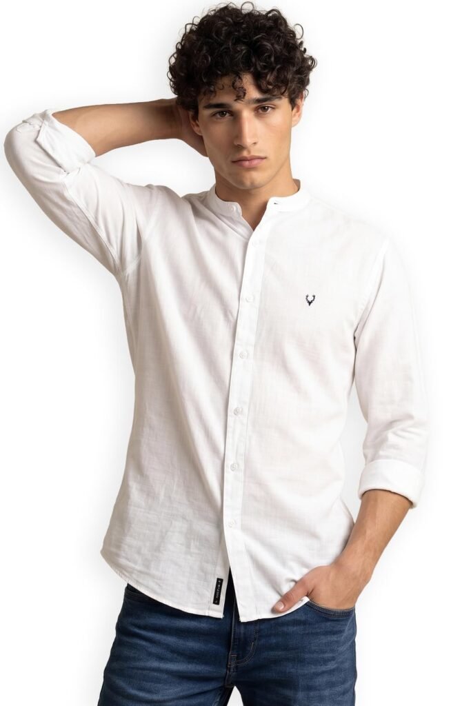 Allen Solly Men’s Cotton Slim fit Shirt