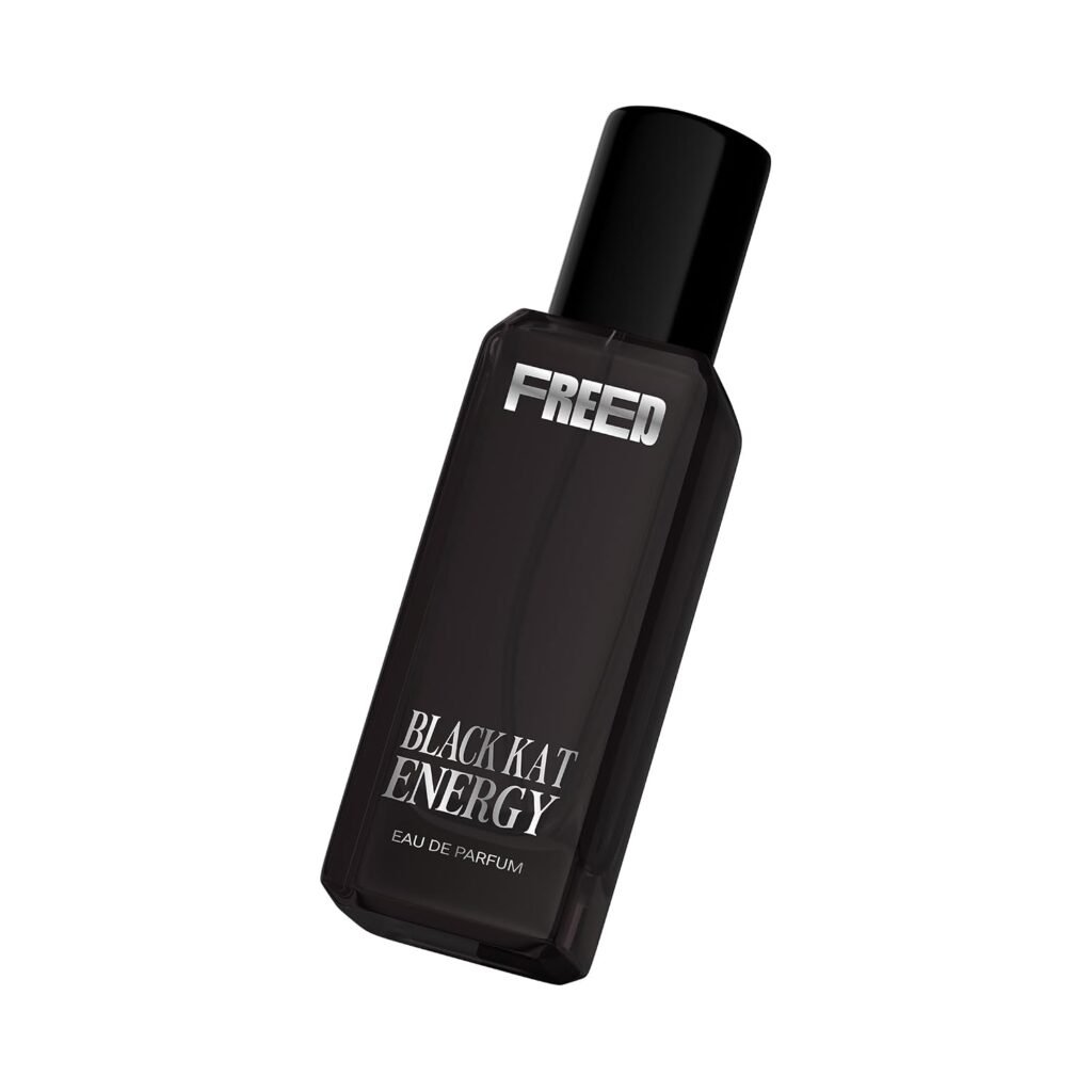 FREED Black Kat Energy Eau De Parfum for Women | Warm Gourmand Perfume with Vanilla, Jasmine & Coffee | Long Lasting Smell | Luxury Gifts for Woman | 20 ml FREED Black Kat Energy Eau De Parfum for Women | Warm Gourmand Perfume with Vanilla, Jasmine & Coffee | Long Lasting Smell | Luxury Gifts for Woman | 20 ml