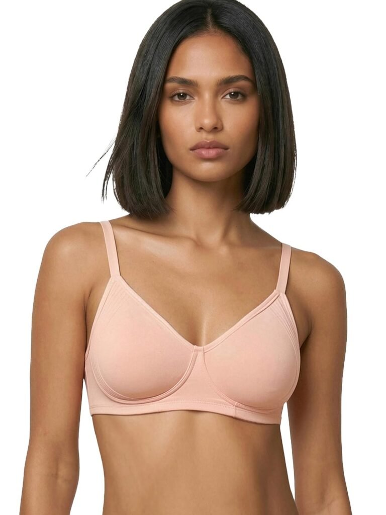 Enamor Innovations Fabcool Encircled Side Support Shaper, Non Padded, Wirefree, High Coverage, Women’s Cotton Everyday Bra – A042 (Available in Plus Sizes) Enamor Innovations Fabcool Encircled Side Support Shaper, Non Padded, Wirefree, High Coverage, Women’s Cotton Everyday Bra – A042 (Available in Plus Sizes)