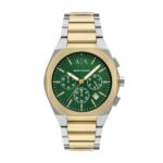 Armani Exchange Analog Gray Dial Men’s Stainless Steel Watch-AX4184