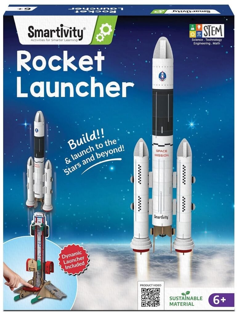Smartivity DIY Rocket Launcher STEM Kit for Kids 6-12 Years Smartivity DIY Rocket Launcher STEM Kit for Kids 6-12 Years
