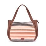 ZOUK Jute Handcrafted Vegan Leather Women’s Shoulder Luna Handbags