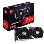 RX 6700 XT Radeon Gaming X 12G Graphics Card – 12GB GDDR6 192-Bit Gaming GPU, Twin FROZR 8 Cooling, TORX Fan 4.0, PCIe Gen 4, HDMI 2.1, DisplayPort 1.4a, AMD RDNA 2 Graphics Card with 1 Year Warranty