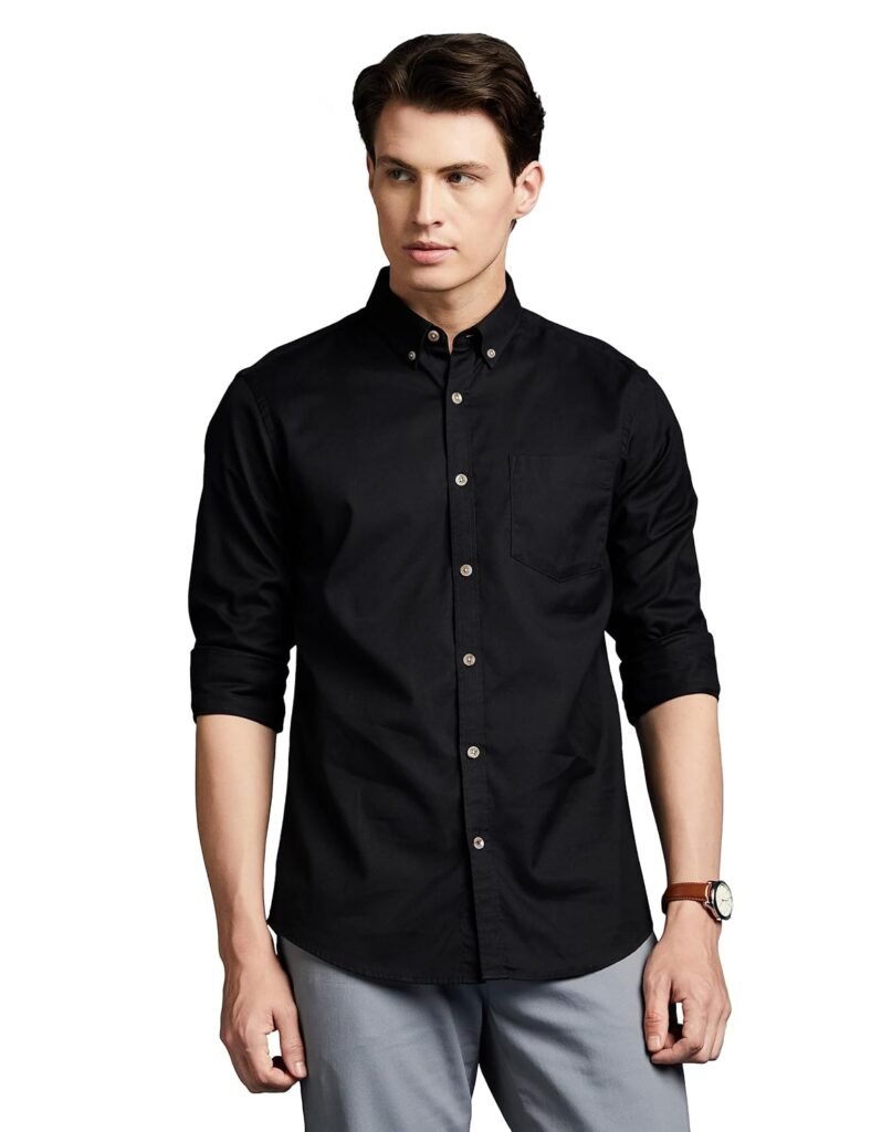 Symbol Premium Men Stylish Solid All Day Fresh Buttondown Casual Shirt – Regular Fit | Plain | Full Sleeve | Cotton Semi Formal Wear (Available in Plus Size & Combo Pack) Symbol Premium Men Stylish Solid All Day Fresh Buttondown Casual Shirt – Regular Fit | Plain | Full Sleeve | Cotton Semi Formal Wear (Available in Plus Size & Combo Pack)