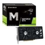maxsun Nvidia Geforce GTX 1650 4GB GDDR6 128-Bit Video Gaming GPU Graphics Card for Gaming PC Dual Fan HDMI/DP/DVI HDCP DirectX 12 Metal Backplate
