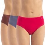 Jockey 1406 Women Cotton Hipster (Pack of 3, Colors & Prints May Vary)