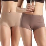 Jockey SS04 Women High Coverage Super Combed Cotton Elastane Stretch Boy Leg (Pack of 2)