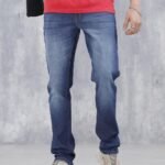 WROGN Men’s Regular Fit Jeans | Mid Rise | Jeans for Man