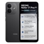 Redmi Note 17 Pro 5G (Stealth Black, 8GB RAM, 256GB ROM) | 9000mAh Battery + 67W TurboCharge* | 6.83″ 12-bit TrueColour AMOLED | No.1 Care Plan | SD 6s Gen 4 | 50MP OIS Camera | Victus 2 | IP69K