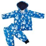 REVOLTEK Baby Long Sleeve Winter swetashirt hoodie coat warm pants Dress snowsuit Sleep Suit for Boys and Girls Pack of1