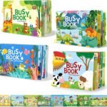 SHNMN Busy Book | Preschool Busy for Toddlers Kids/Children Activities | Quiet Book Alphabets, Animal, Shapes Learning | Kids Age 3-5 Years: 1 (Alphabet,Animal,Learning,Elementary Book)