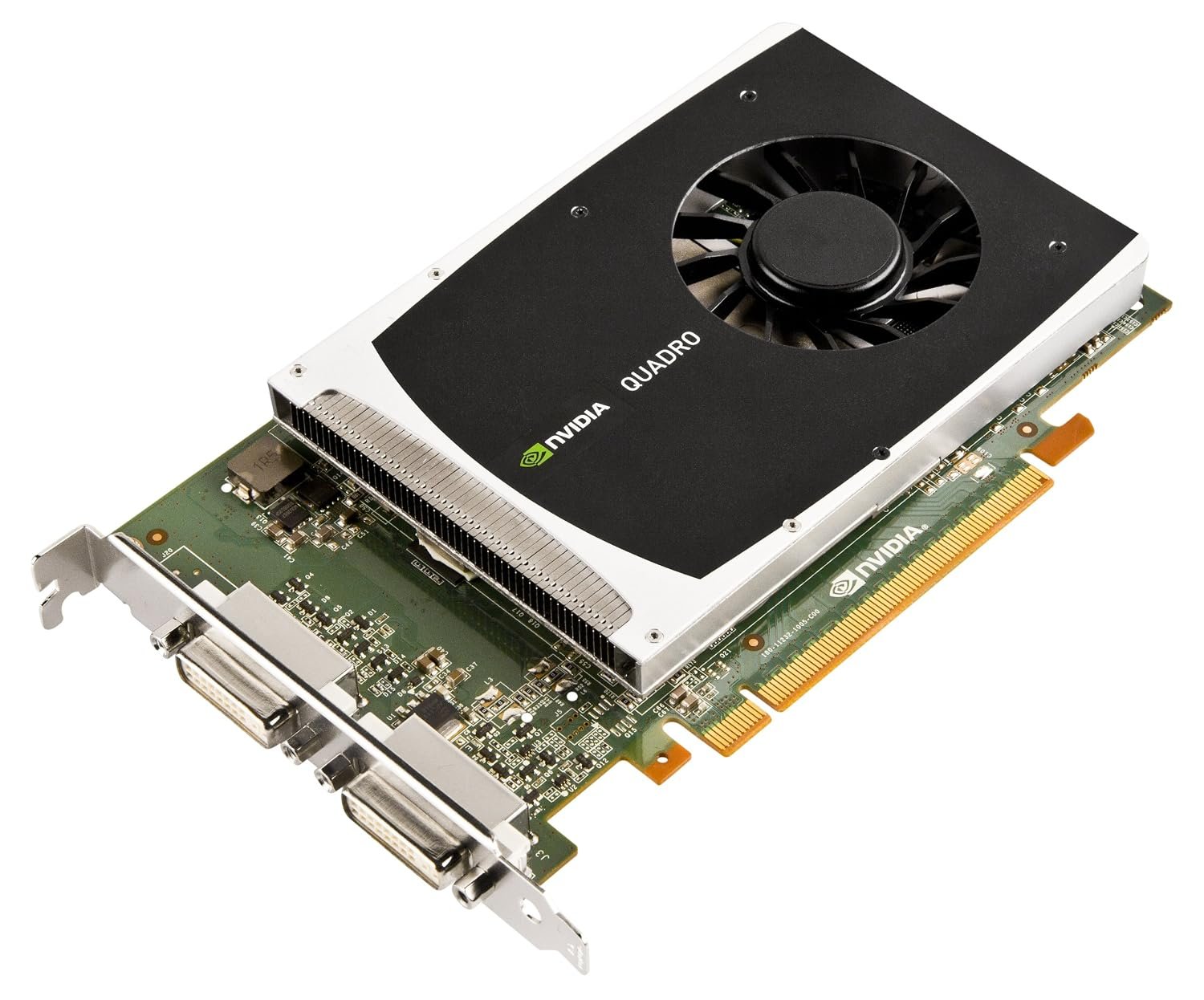 NVIDIA Quadro 2000D by PNY 1GB GDDR5 PCI Express Gen 2 x16 Dual DVI-I DL OpenGL DirectX CUDA and OpenCL Profesional Graphics Board VCQ2000D-PB