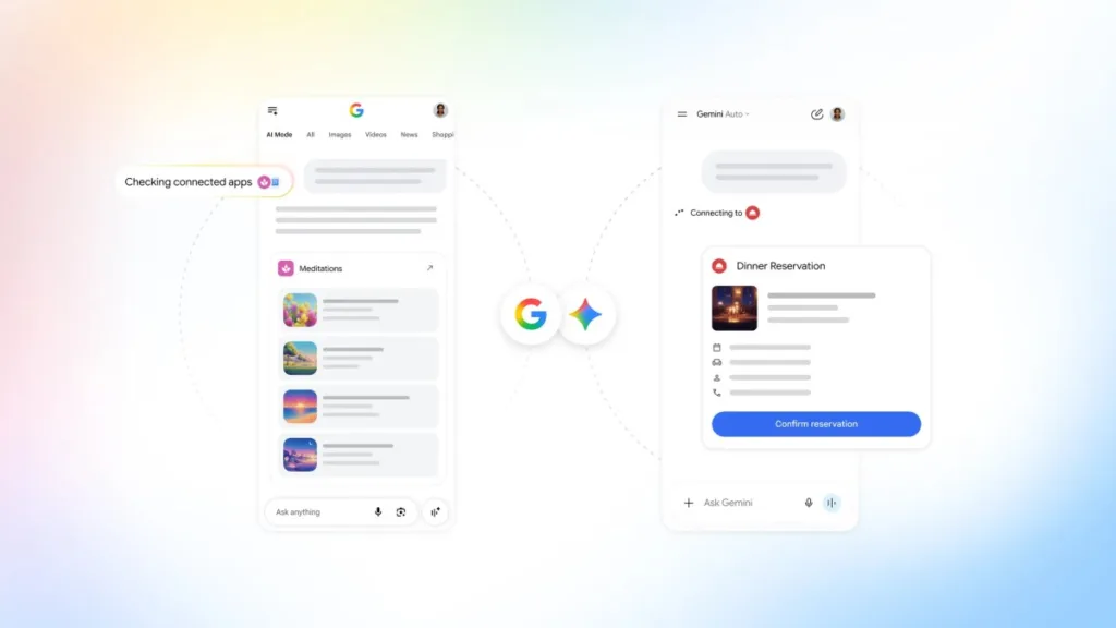 As AI agents reshape the web, Google opens Gemini and Search to more apps As AI agents reshape the web, Google opens Gemini and Search to more apps