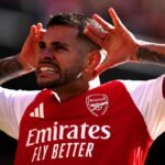 Guimaraes grabs winner as Arsenal rally to beat Leeds