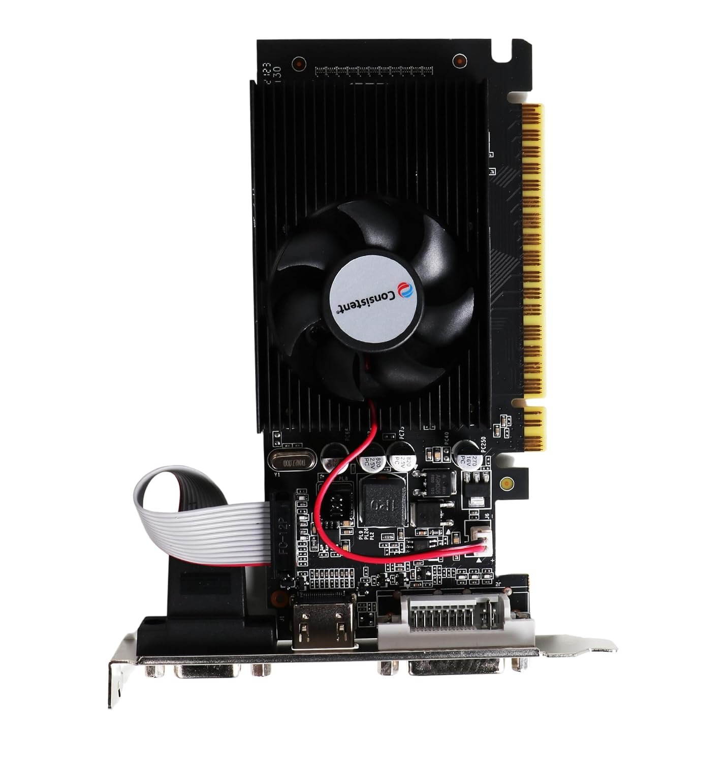 Consistent-610-Graphics-Card-2GB-DDR3-64-bit-2GB-PCI-Express-pci_e Consistent 610 Graphics Card 2GB DDR3 64-bit, 2GB PCI-Express pci_e ddr3_sdram Graphics Card with 3 Year Replacement Warranty