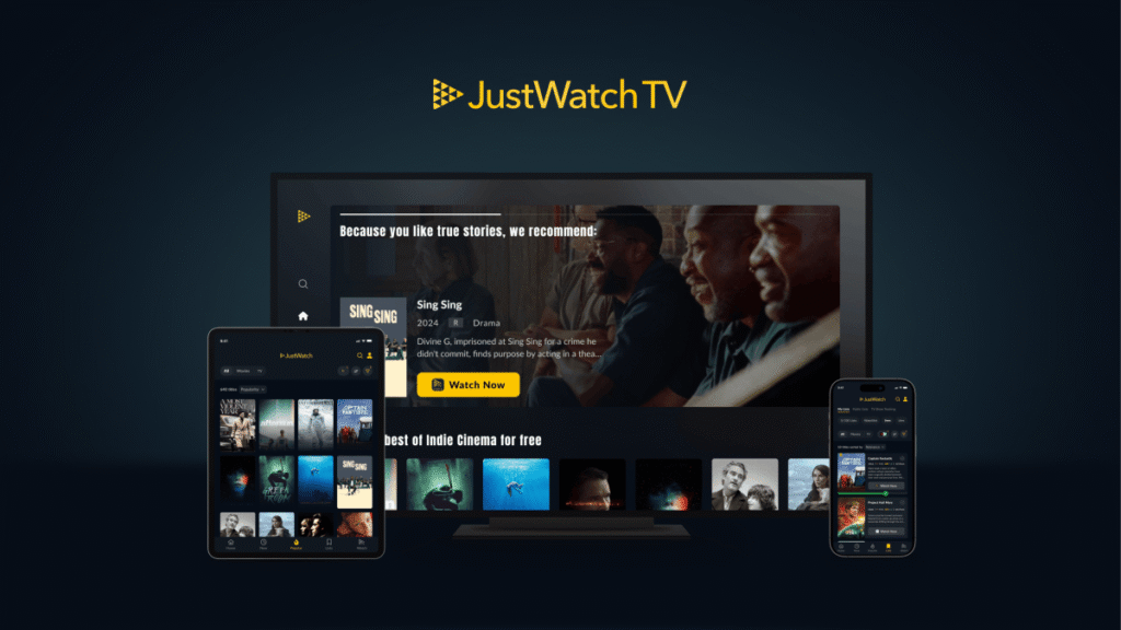 Streaming guide JustWatch becomes a streamer itself