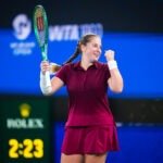‘In the moment’ Ostapenko saves three match points, stuns Pegula in Wuhan