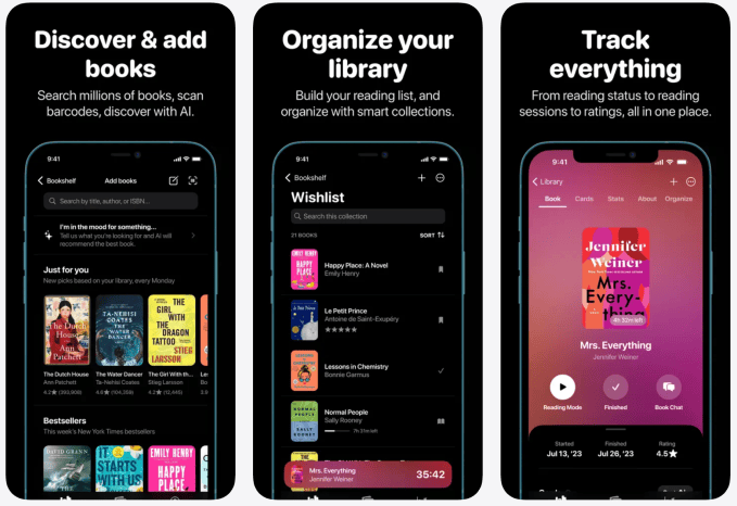 bookshelf-app The best apps for tracking your reading and discovering new books
