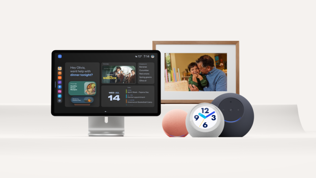 Amazon debuts the Alexa Photo Frame and Echo Time smart clock, plus other upgraded devices Amazon debuts the Alexa Photo Frame and Echo Time smart clock, plus other upgraded devices