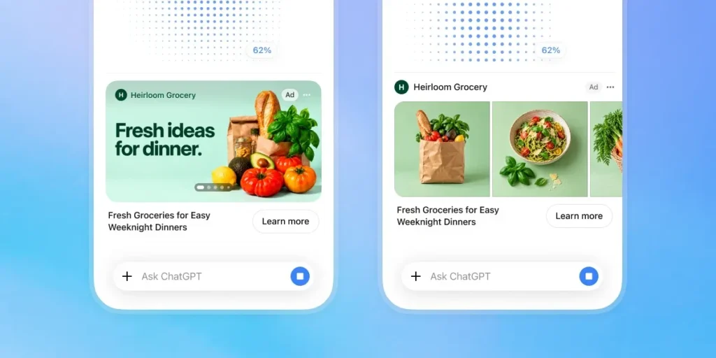 OpenAI launches visual ads that appear alongside image generation results OpenAI launches visual ads that appear alongside image generation results