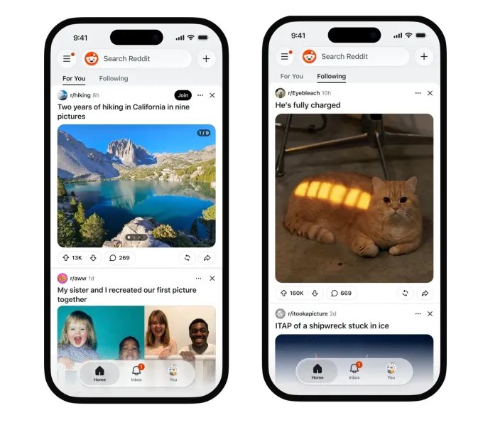 reddit-for-you-and-following-feeds As search traffic dries up, Reddit announces it's shifting to a logged-in experience