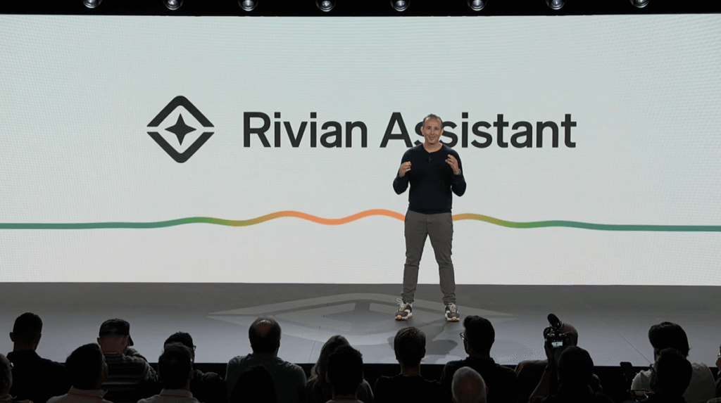 Rivian expands joint venture with VW to include AI assistant Rivian expands joint venture with VW to include AI assistant
