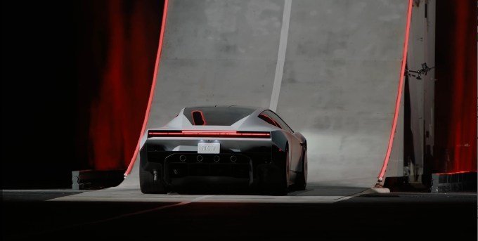roadster-tesla-ramp Tesla reveals SpaceX-powered Roadster that flies and falls with style
