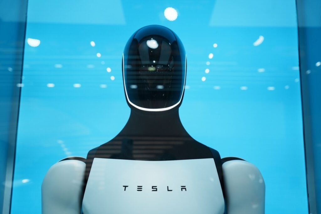 Tesla starts Optimus robot production in California as profit falls 43%