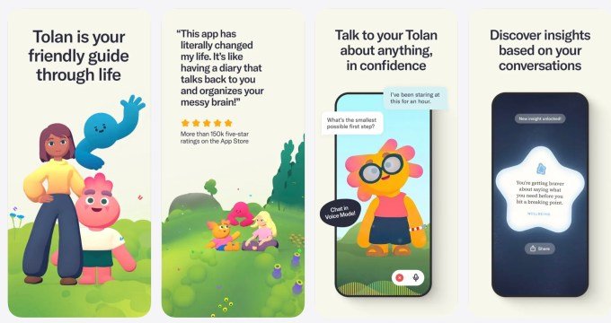 tolan-app-store Tolan snags $30M for its AI companion that helps users navigate life